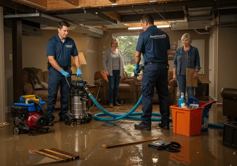 Basement Water Extraction and Removal Techniques process in Culloden, WV